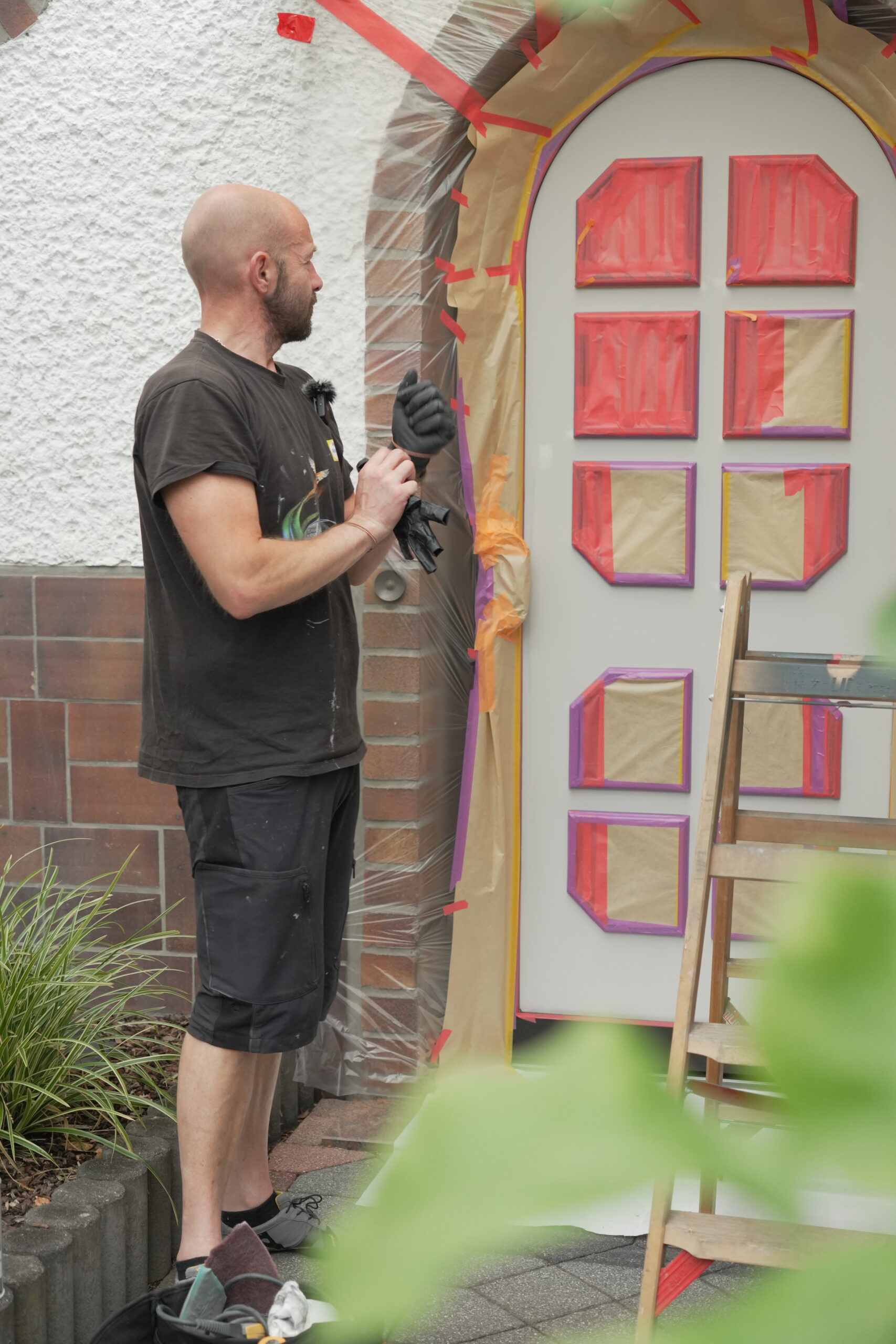 Präzises Arbeiten bei der Komplettlackierung